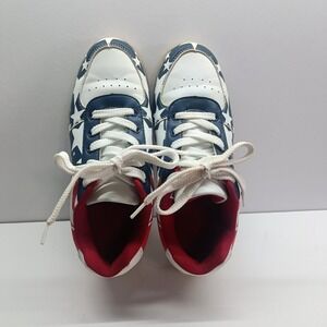 Uruoi Fishion 8 Men's Lights Star Spangled Banner LED Sneakers Size 7 No Charger